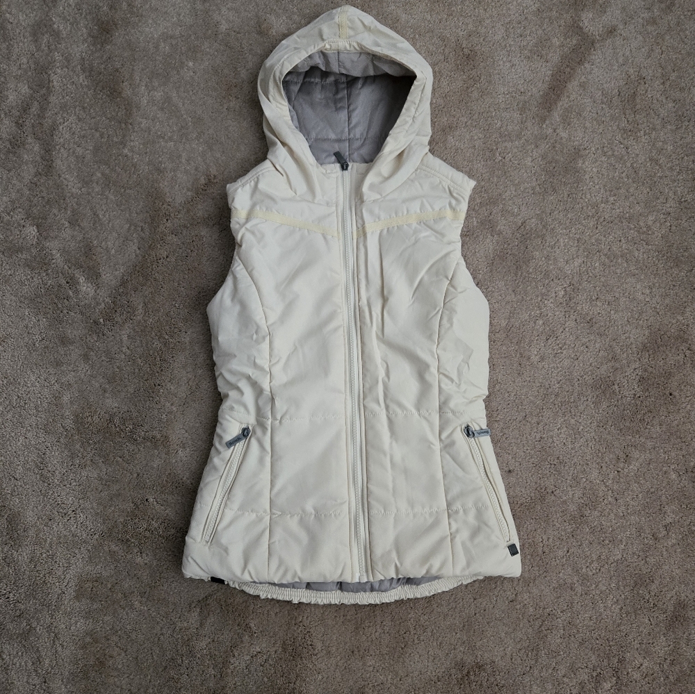 Bench Off White Puffer Vest W/Adjustable Waist